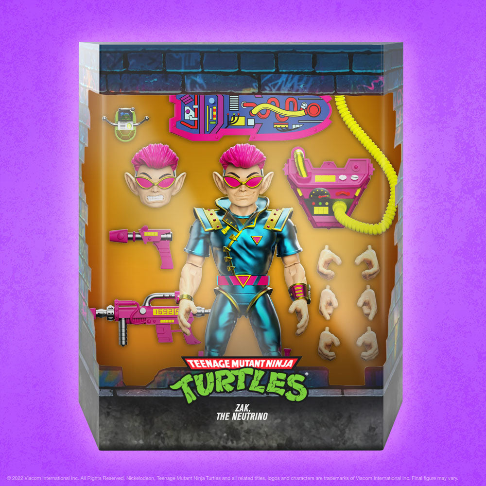 Les Tortues ninja figurine Ultimates Zak, The Neutrino 18 cm