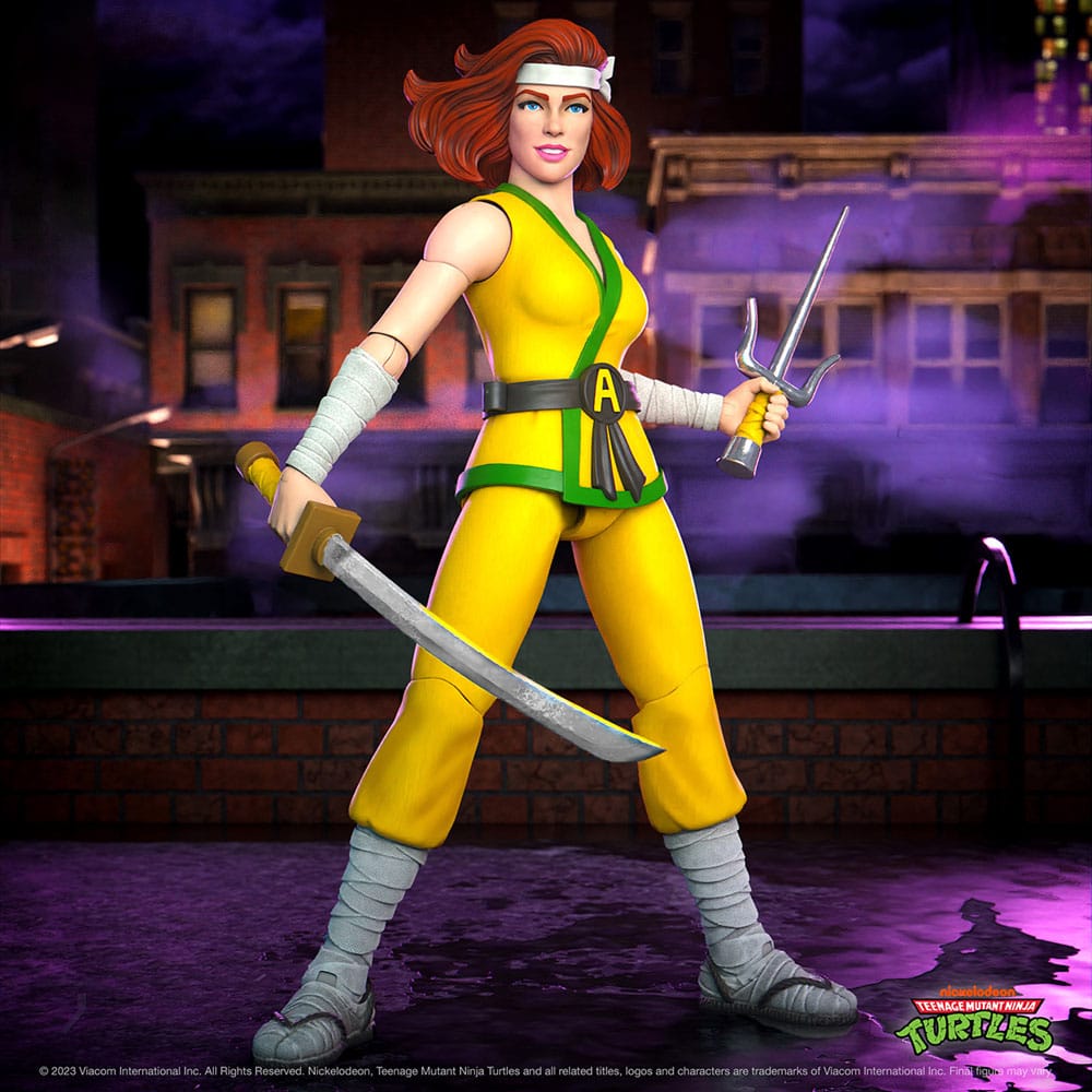 Teenage Mutant Ninja Turtles figurine Ultimates Ninja April 18 cm