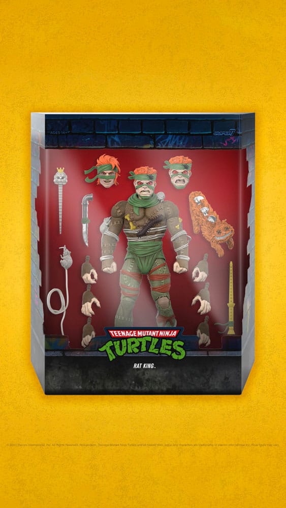 Teenage Mutant Ninja Turtles figurine Ultimates Rat King 18 cm