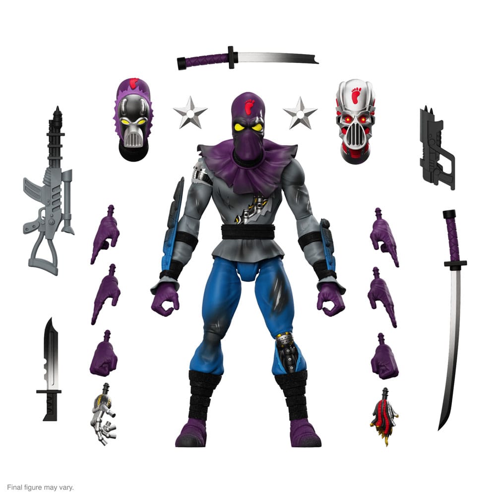 Teenage Mutant Ninja Turtles figurine Ultimates Foot Soldier (Battle  Damaged) 18 cm