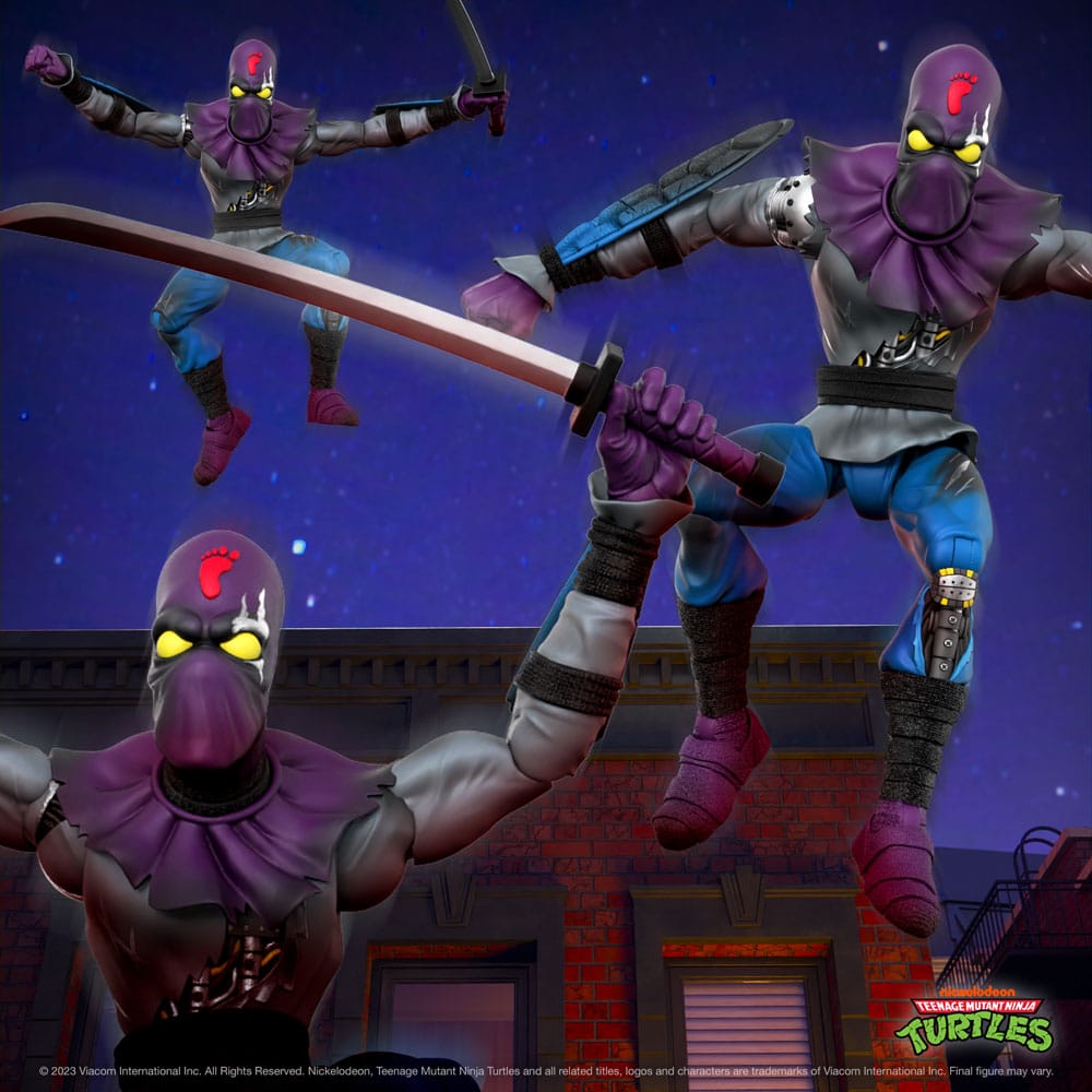 Teenage Mutant Ninja Turtles figurine Ultimates Foot Soldier (Battle  Damaged) 18 cm