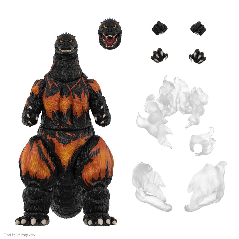 Toho figurine Ultimates Burning Godzilla 1995 20 cm