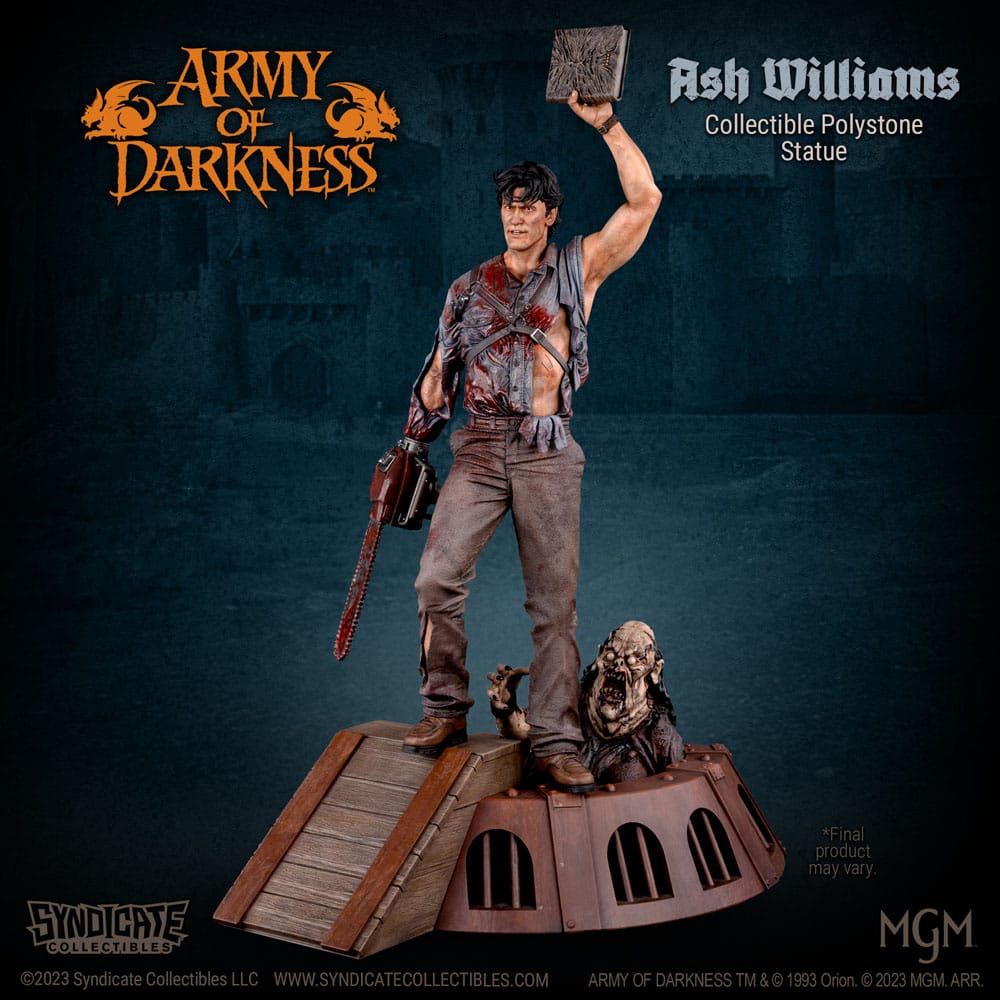 L'Armée des Ténèbres statuette 1/4 Ash Williams 70 cm