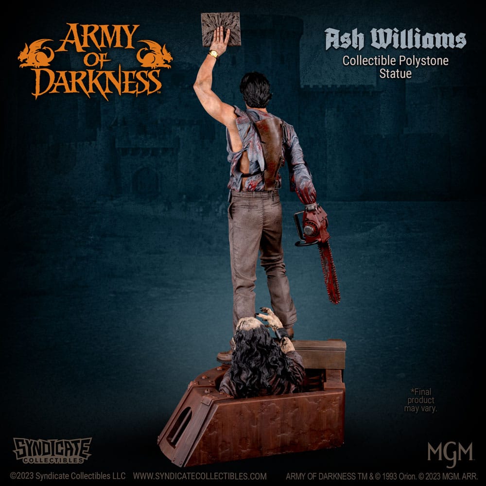 L'Armée des Ténèbres statuette 1/4 Ash Williams 70 cm