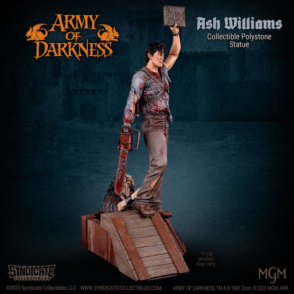 L'Armée des Ténèbres statuette 1/4 Ash Williams 70 cm