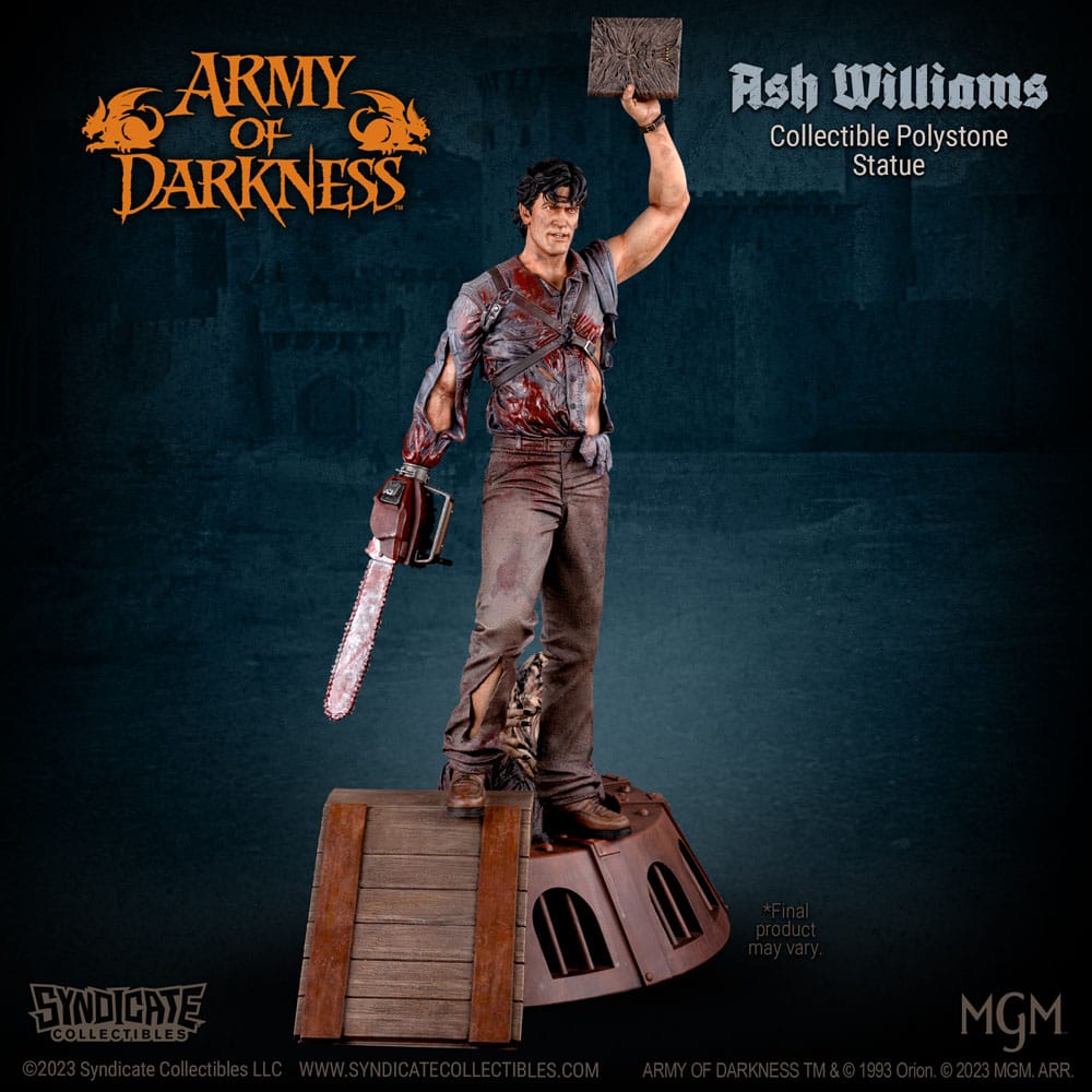 L'Armée des Ténèbres statuette 1/4 Ash Williams 70 cm