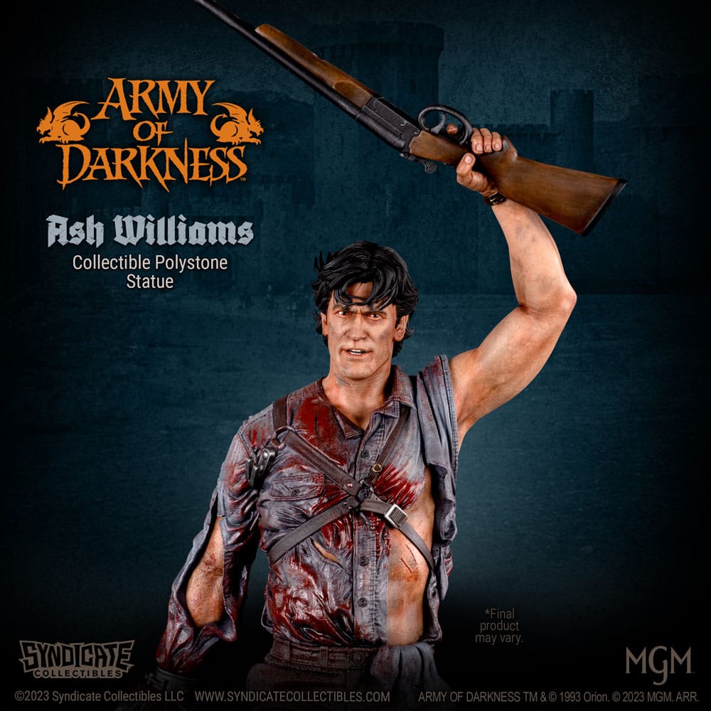 L'Armée des Ténèbres statuette 1/4 Ash Williams 70 cm