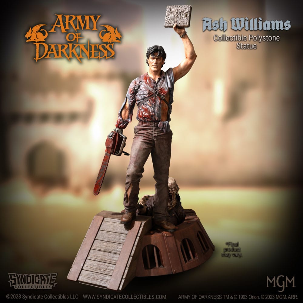 L'Armée des Ténèbres statuette 1/4 Ash Williams 70 cm