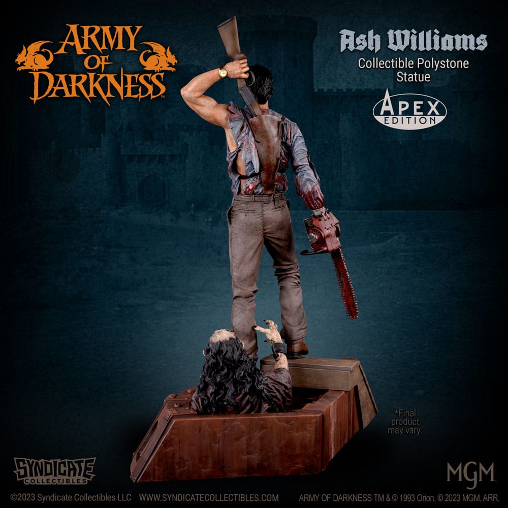 L'Armée des Ténèbres statuette 1/4 Ash Williams 70 cm