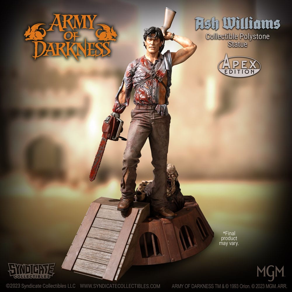 L'Armée des Ténèbres statuette 1/4 Ash Williams 70 cm