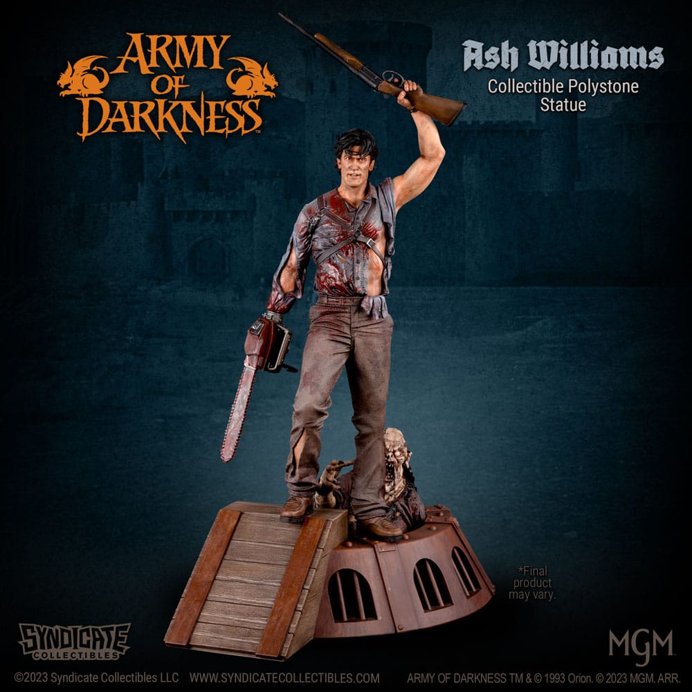 L'Armée des Ténèbres statuette 1/4 Ash Williams 70 cm