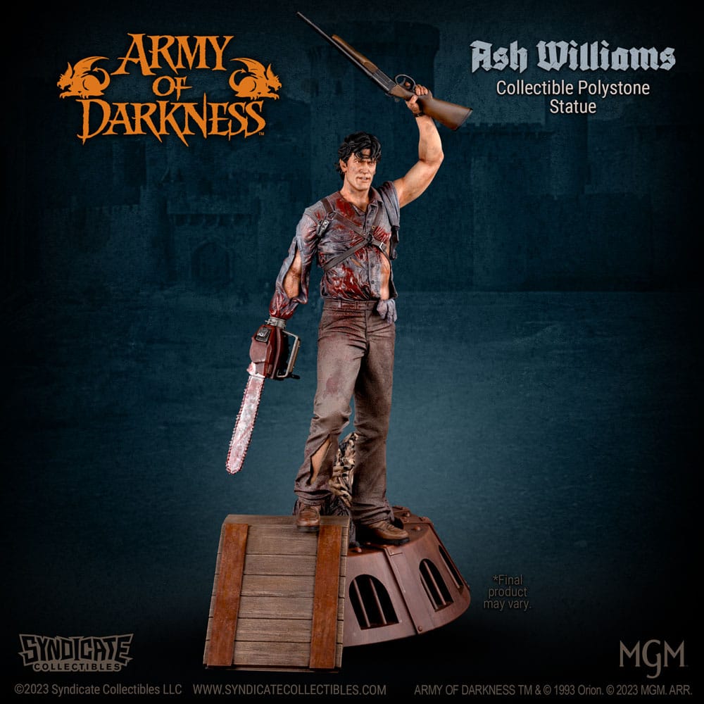 L'Armée des Ténèbres statuette 1/10 Ash Williams 28 cm