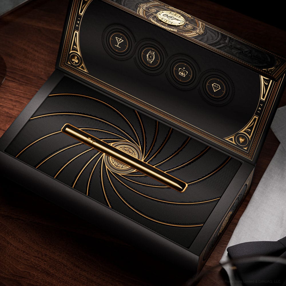 James Bond Box Set cartes à jouer James Bond Gold Edition