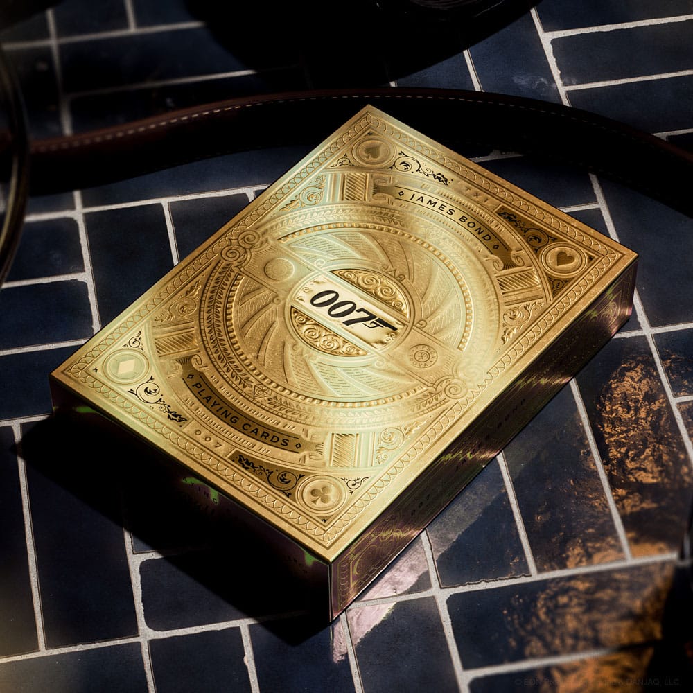 James Bond Box Set cartes à jouer James Bond Gold Edition