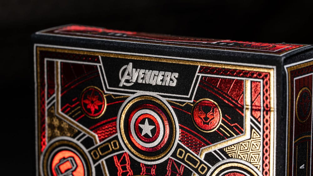 Avengers - The Infinity Saga jeu de cartes à jouer Red Version