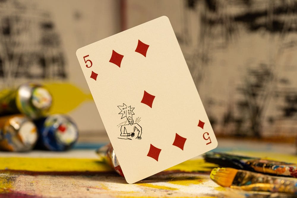 Jean-Michel Basquiat jeu de cartes à jouer