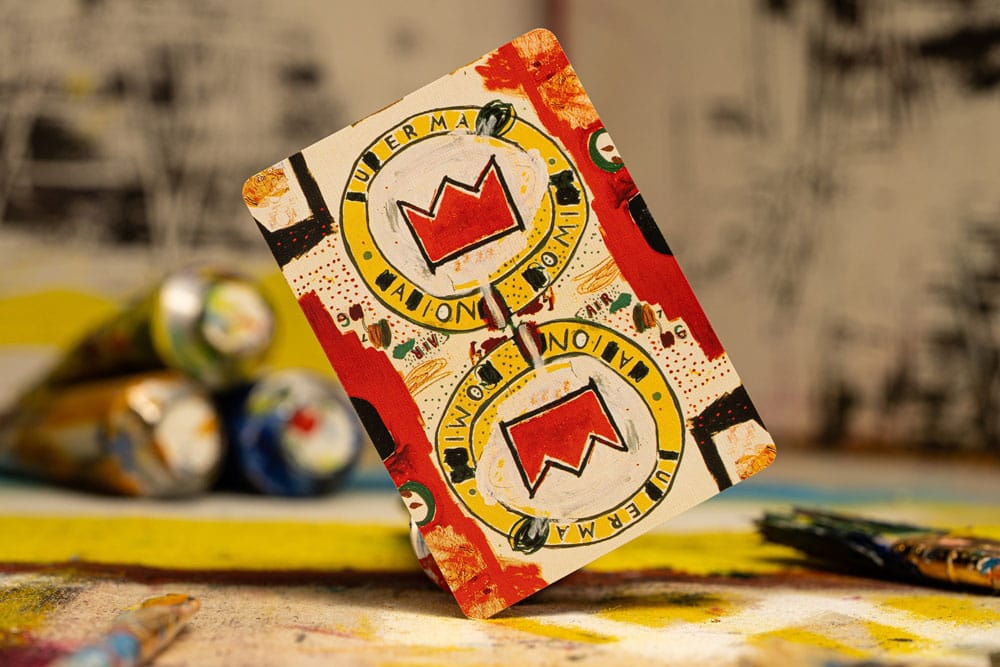 Jean-Michel Basquiat jeu de cartes à jouer