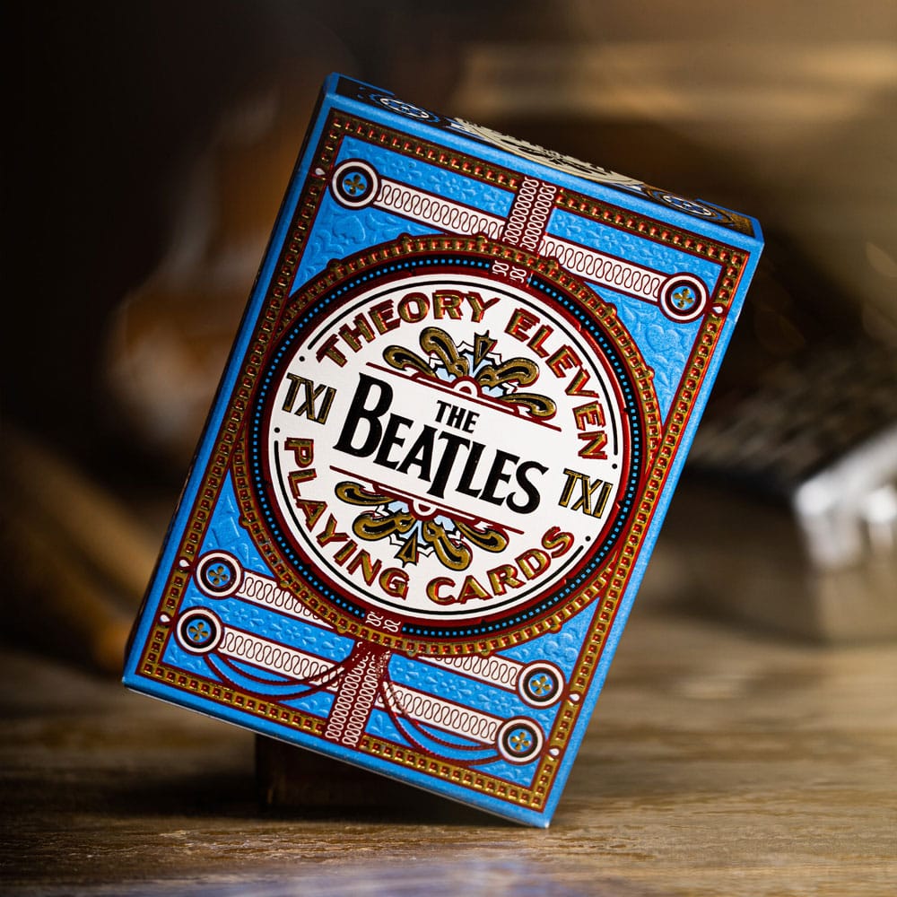 The Beatles jeu de cartes à jouer Blue Version
