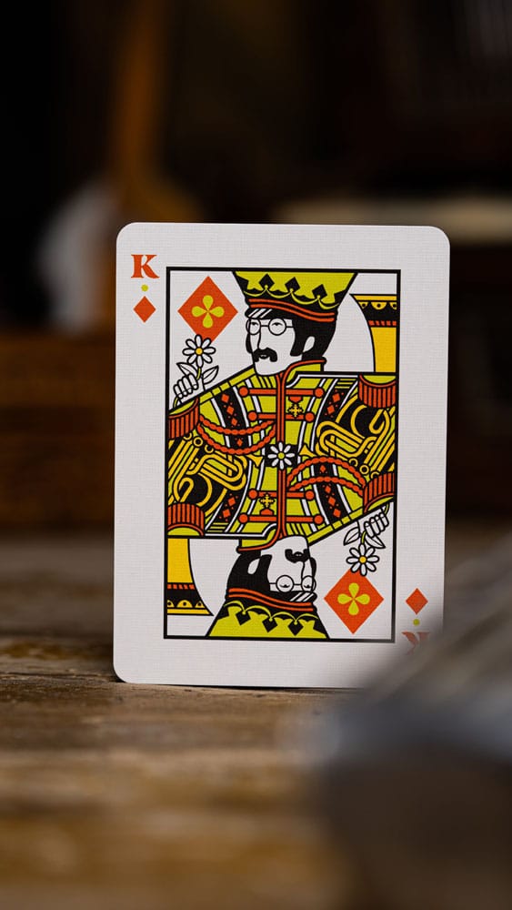 The Beatles jeu de cartes à jouer Blue Version