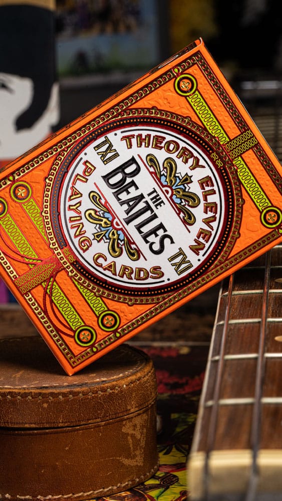 The Beatles jeu de cartes à jouer Orange Version