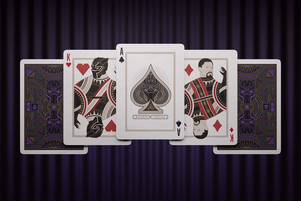 Marvel jeu de cartes à jouer Black Panther