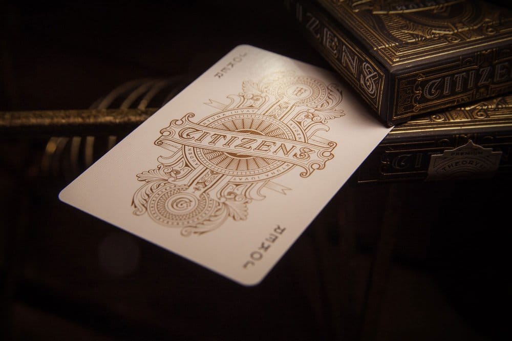 Theory 11  jeu de cartes à jouer Citizen