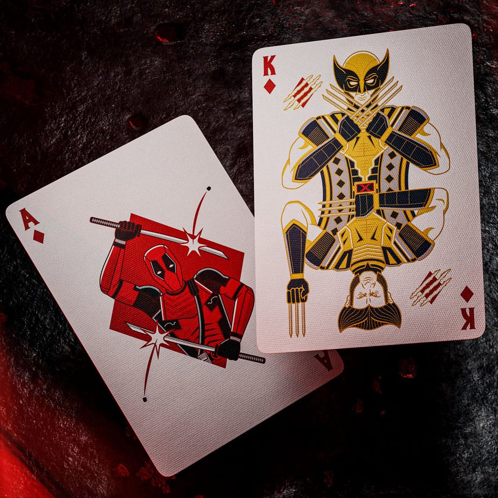 Deadpool jeu de cartes à jouer