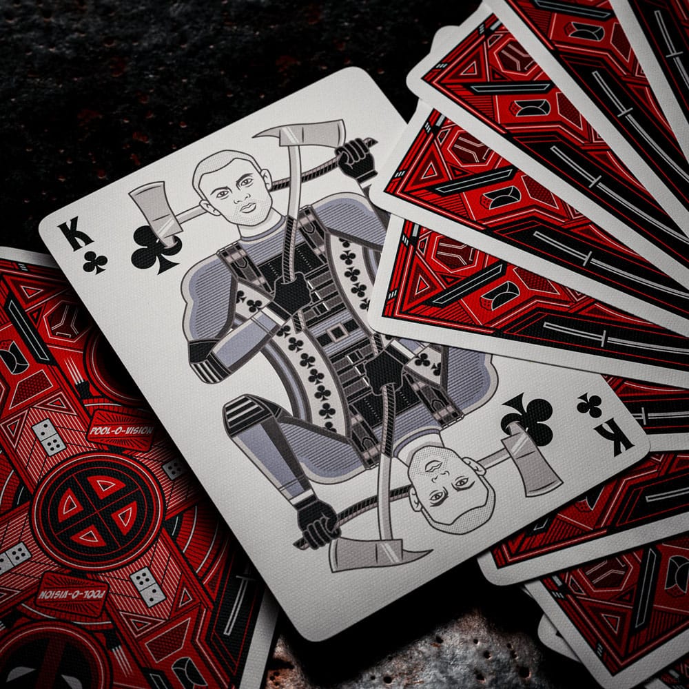 Deadpool jeu de cartes à jouer