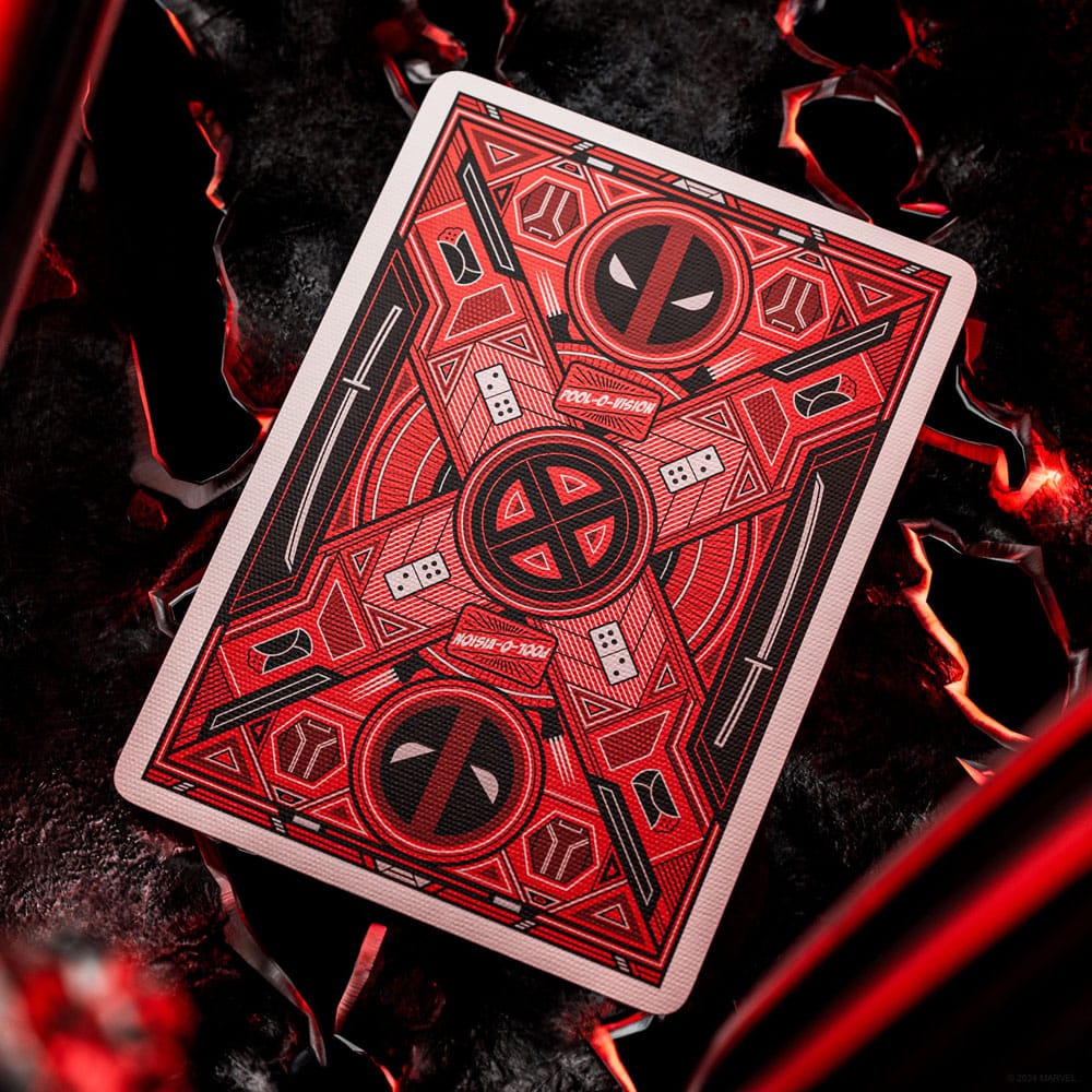 Deadpool jeu de cartes à jouer