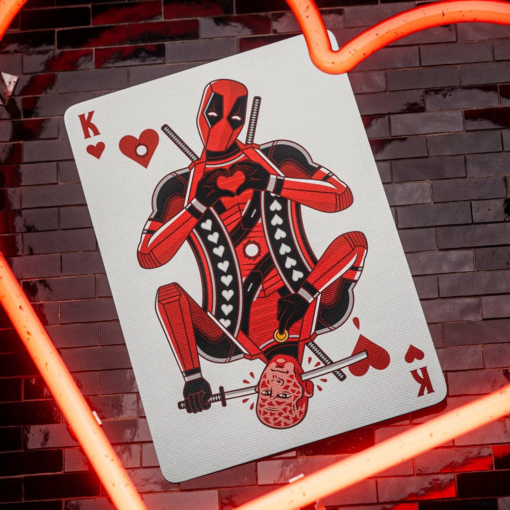 Deadpool jeu de cartes à jouer