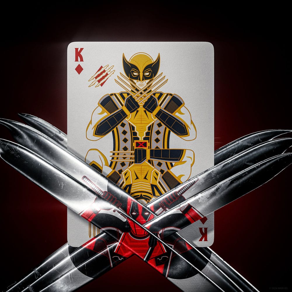 Deadpool jeu de cartes à jouer