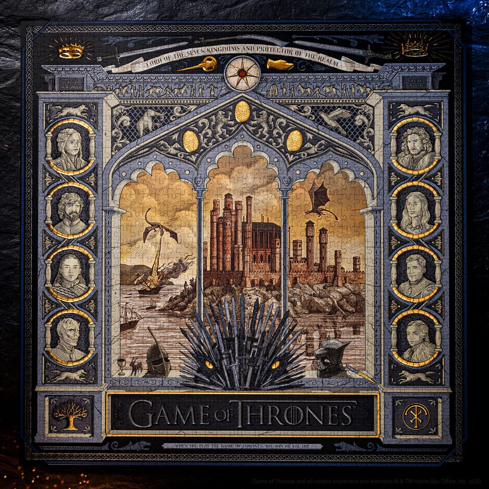 Game of Thrones Puzzle multidimensionnel (1000 pièces)