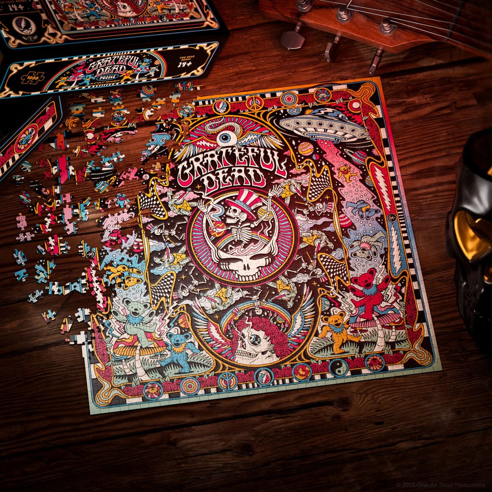 The Grateful Dead Puzzle multidimensionnel (1000 pièces)