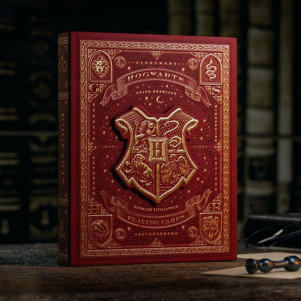 Harry Potter jeu de cartes à jouer Red Version