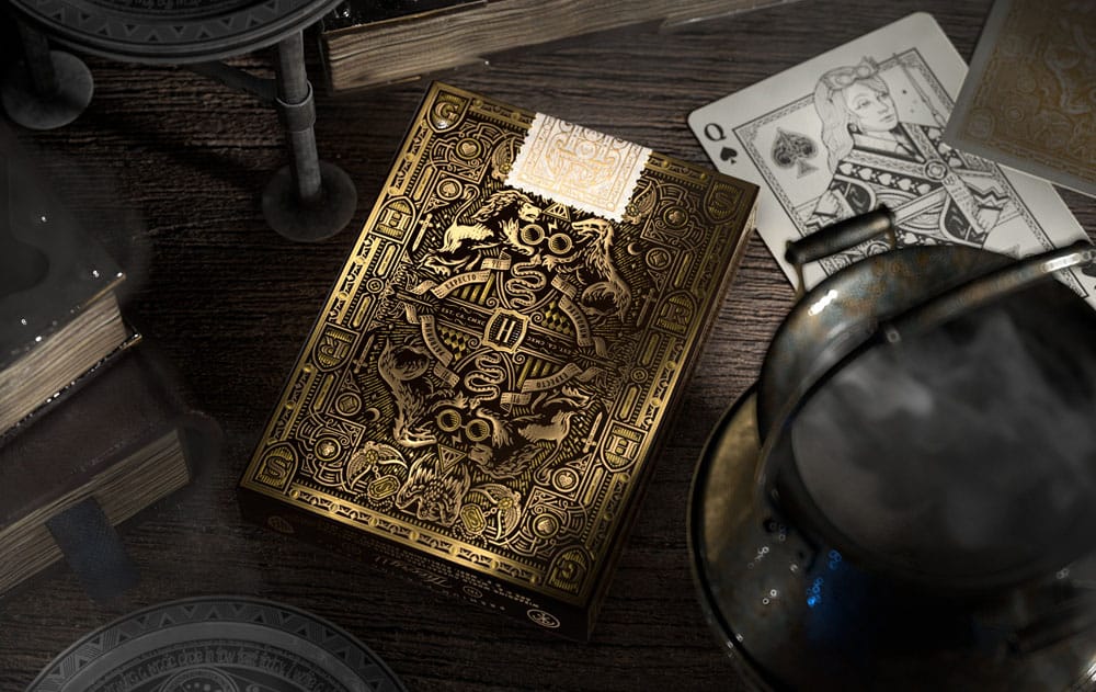 Harry Potter jeu de cartes à jouer Yellow Version