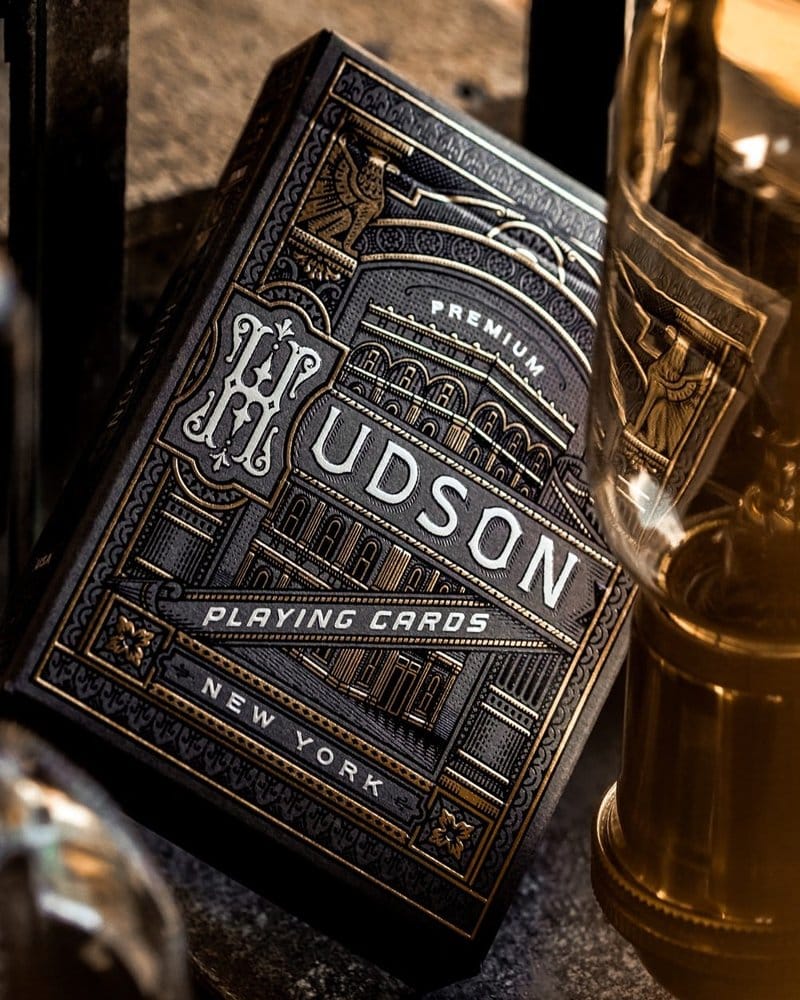 Theory 11  jeu de cartes à jouer Hudson noir