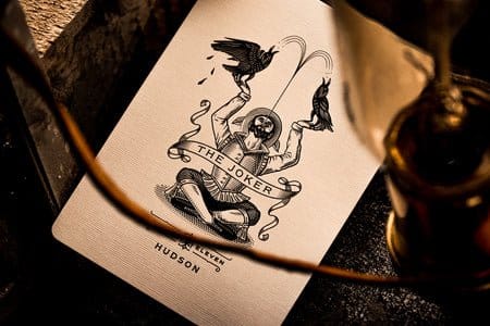Theory 11  jeu de cartes à jouer Hudson noir