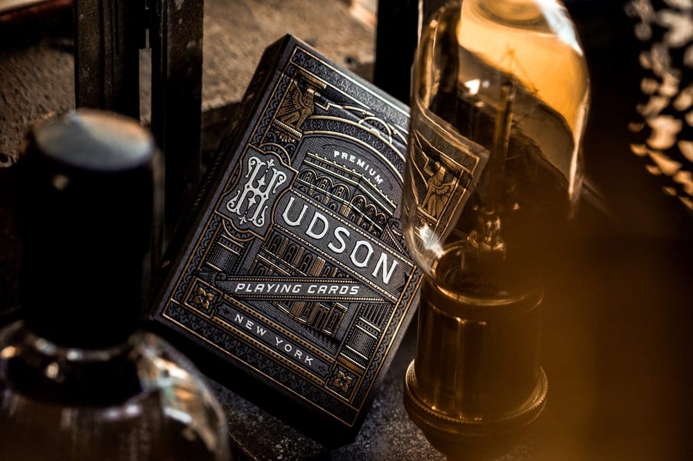 Theory 11  jeu de cartes à jouer Hudson noir