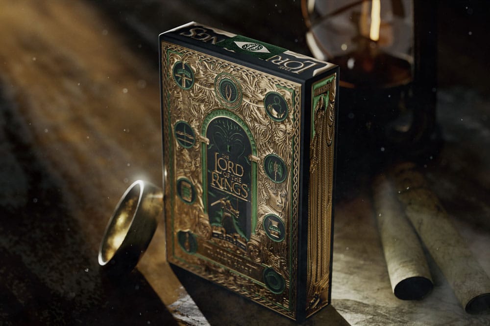 Le Seigneur des Anneaux jeu de cartes à jouer Premium Box Set (4 decks)
