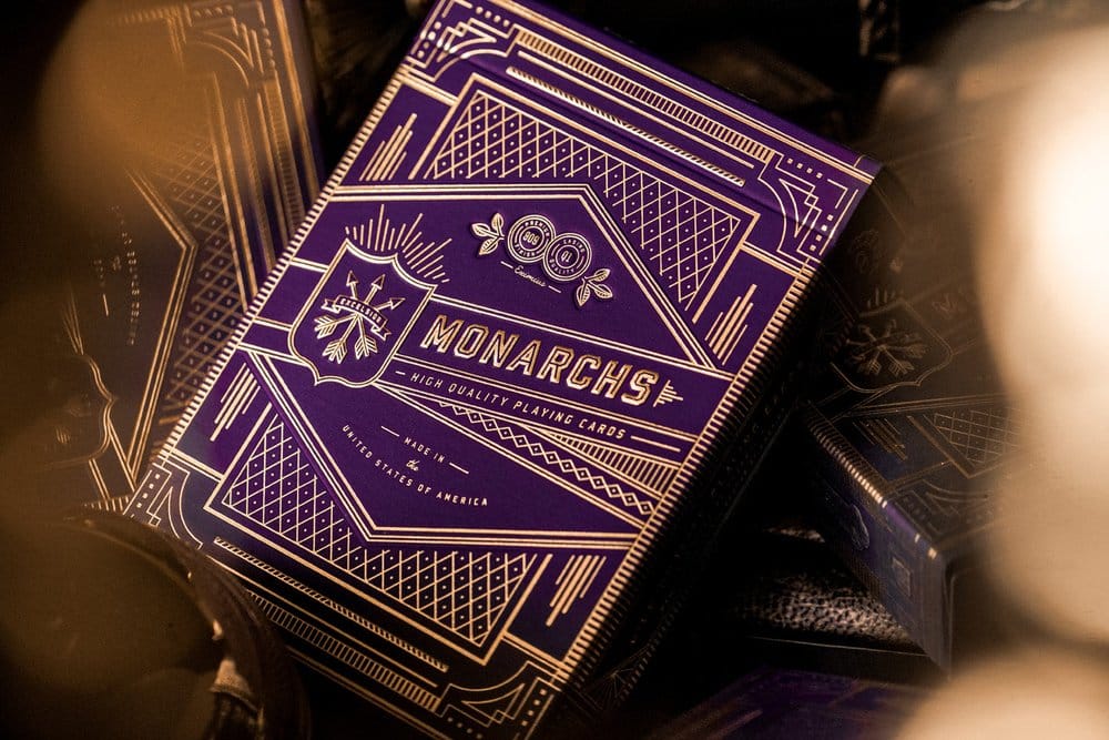 Theory 11  jeu de cartes à jouer Monarch Purple