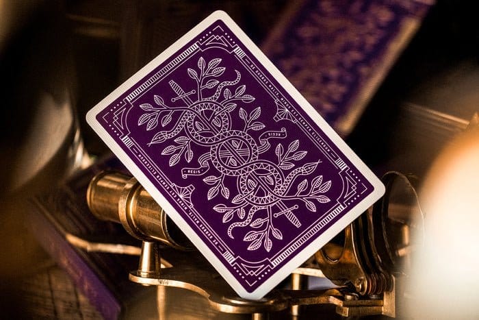 Theory 11  jeu de cartes à jouer Monarch Purple