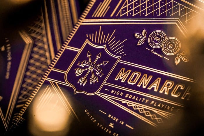 Theory 11  jeu de cartes à jouer Monarch Purple