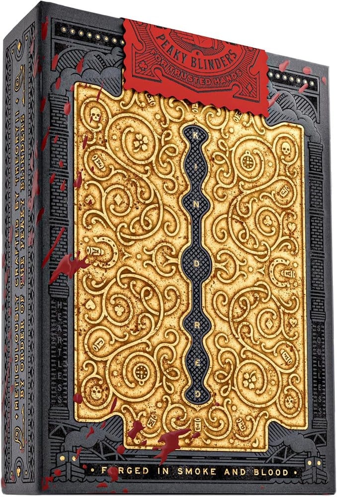Peaky Blinders jeu de cartes à jouer Forged In Smoke and Blood