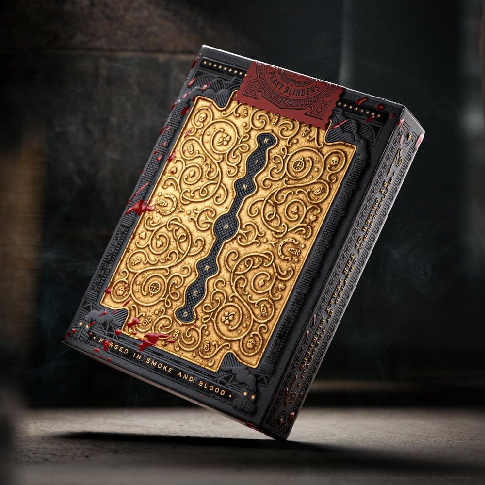 Peaky Blinders jeu de cartes à jouer Forged In Smoke and Blood