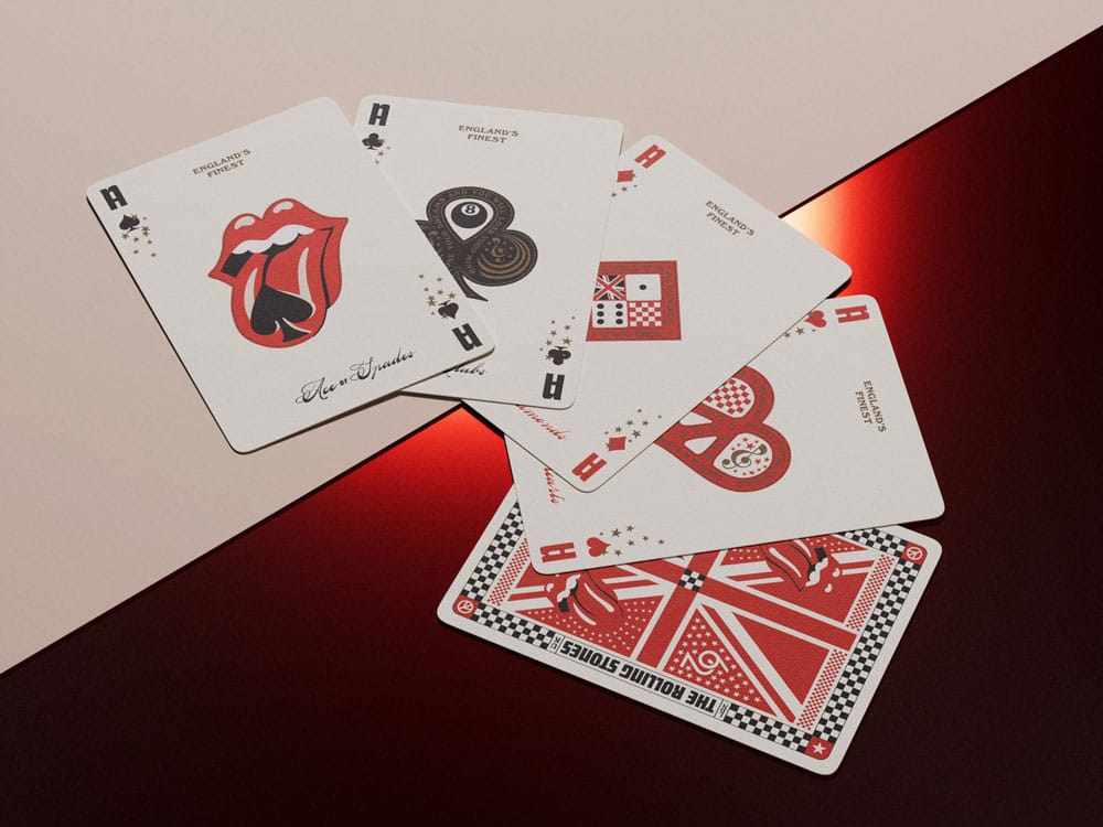 The Rolling Stones jeu de cartes à jouer