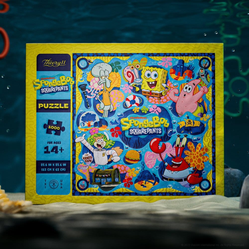 Bob l'éponge Puzzle multidimensionnel (1000 pièces)