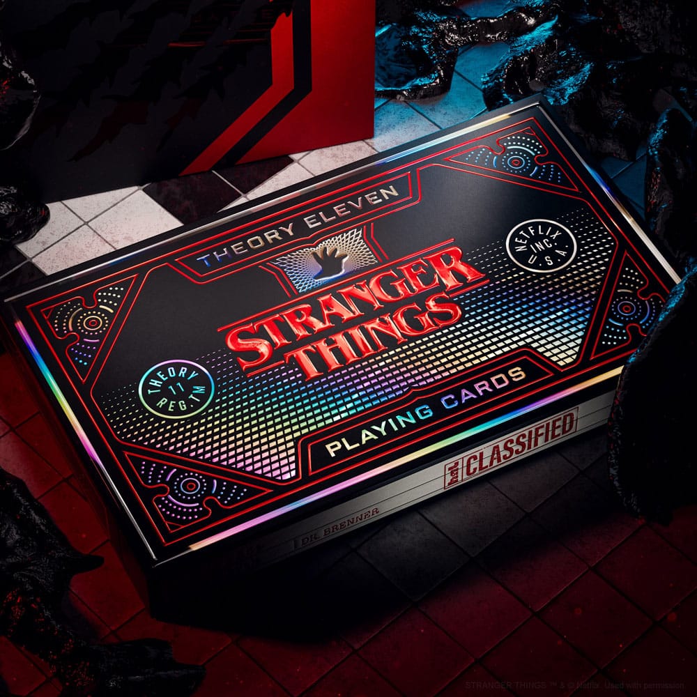 Stranger Things jeu de cartes à jouer Box Set (3 decks)