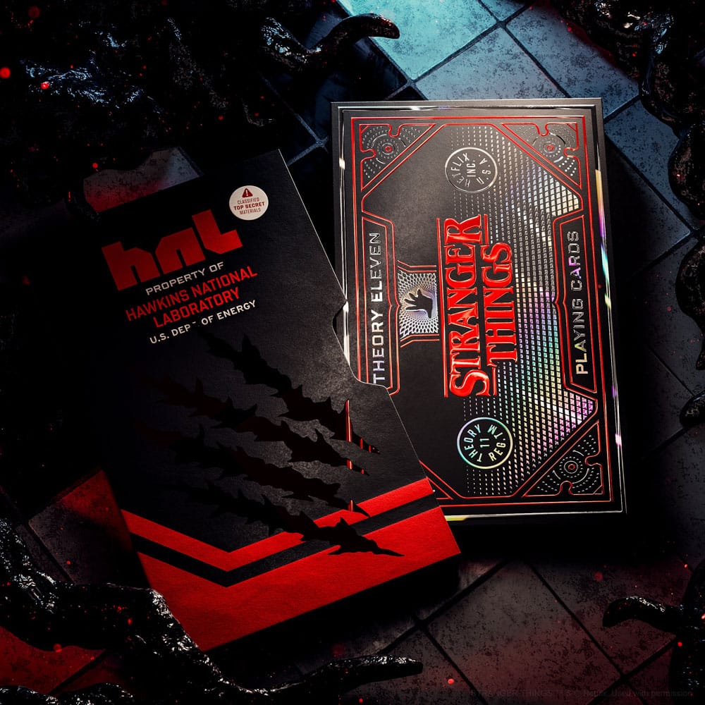 Stranger Things jeu de cartes à jouer Box Set (3 decks)