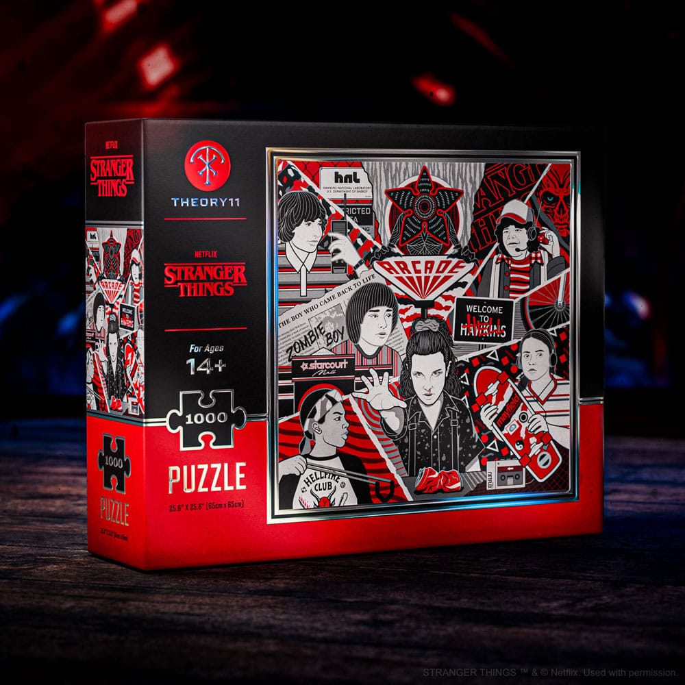 Stranger Things Puzzle multidimensionnel (1000 pièces)