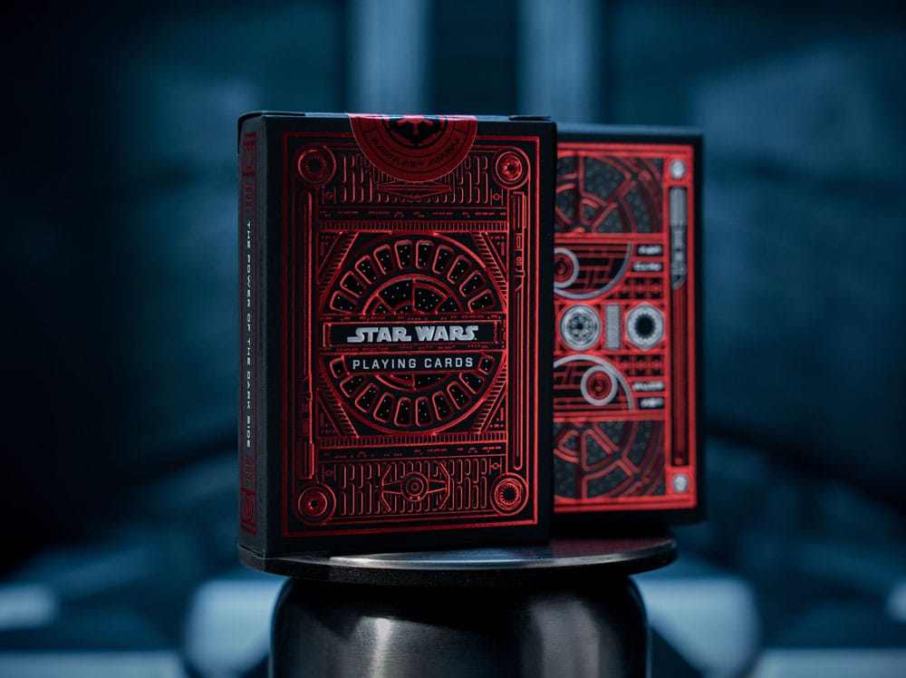 Star Wars jeu de cartes à jouer Red Version